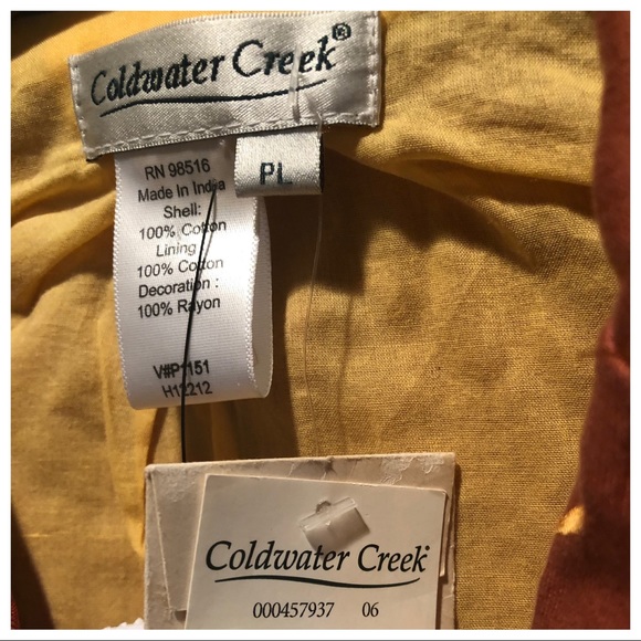 BOHEMIAN COPPER NWT COLDWATER CREEK - Picture 3 of 5